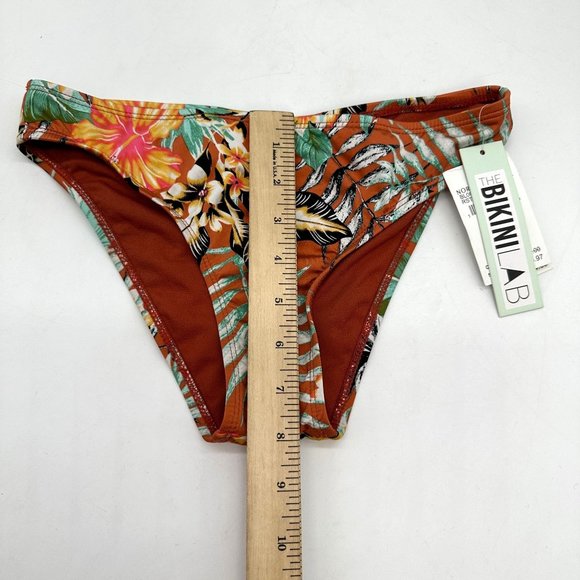 The Bikini Lab Swim Botton Womens Tropical Oasis Multicolor Size XS NWT - Picture 4 of 8